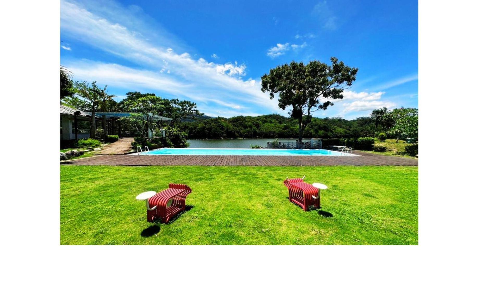 Hotel 水漾月明度假文旅 Touwu Exteriér fotografie